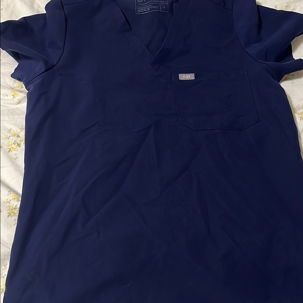 Figs Navy Blue Shirt